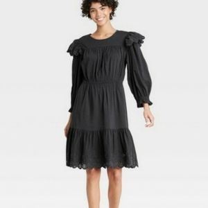 Universal Thread Charcoal Midi Dress